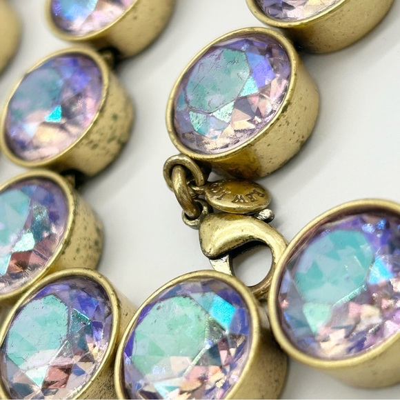 J. Crew Crystal AB Brulee Necklace - Picture 3 of 6